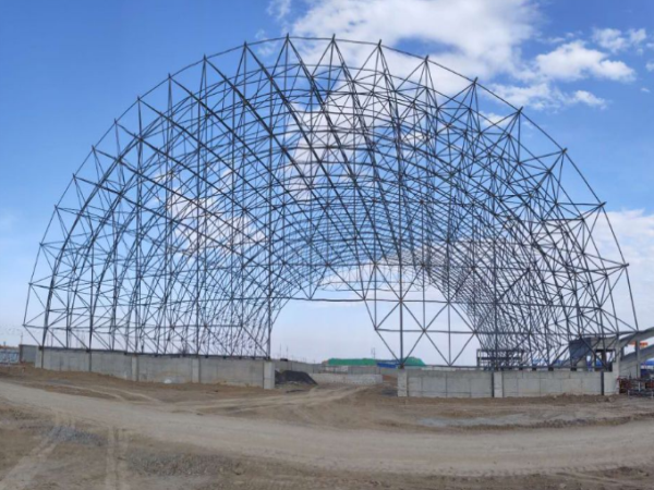 海伦体育场网架结构